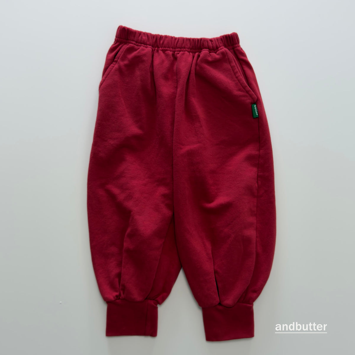 andbutter Rib Cuff Jogger Pants