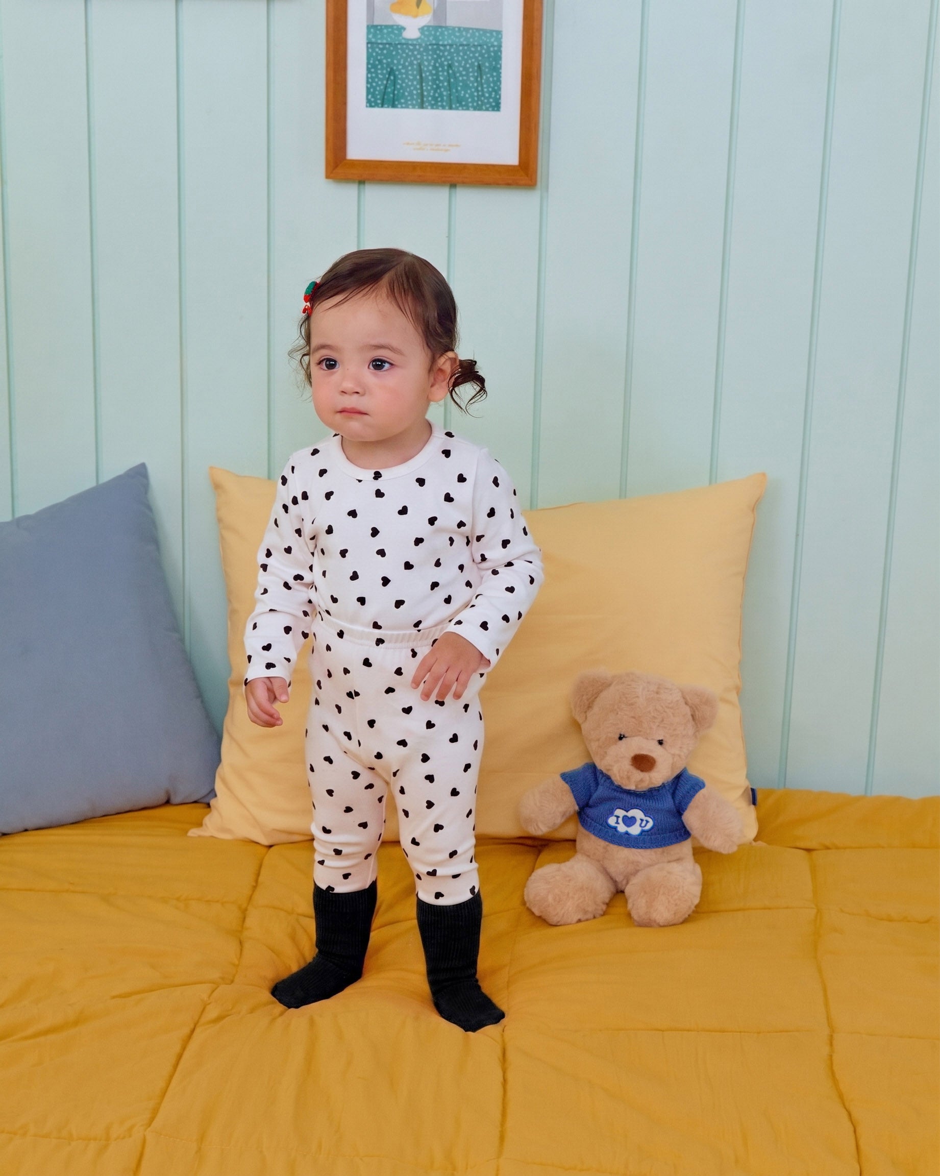 Oott Bebe Petit Heart Loungewear