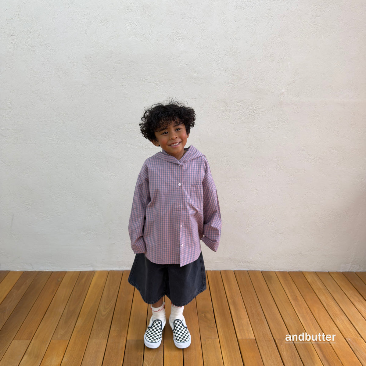 andbutter Cap Hood Shirt