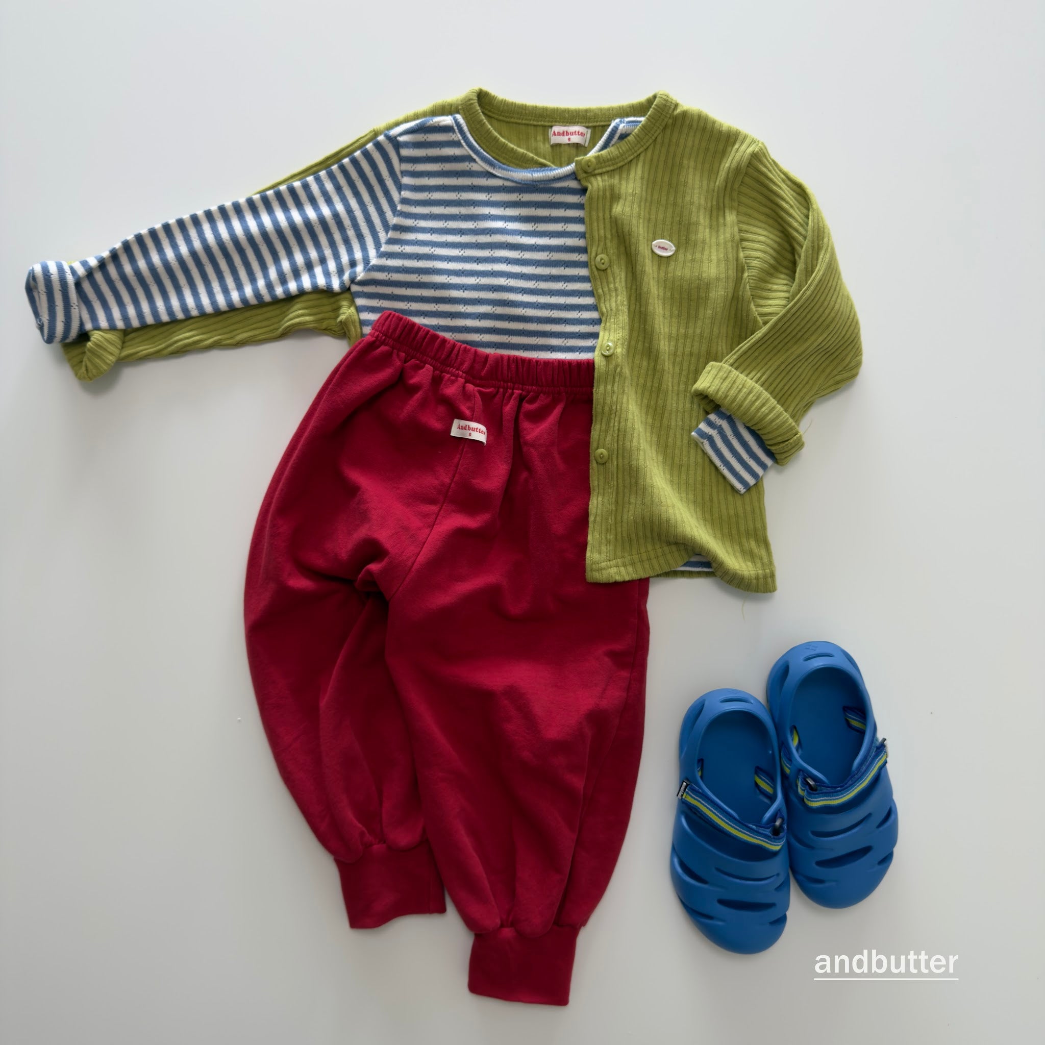 andbutter Rib Cuff Jogger Pants