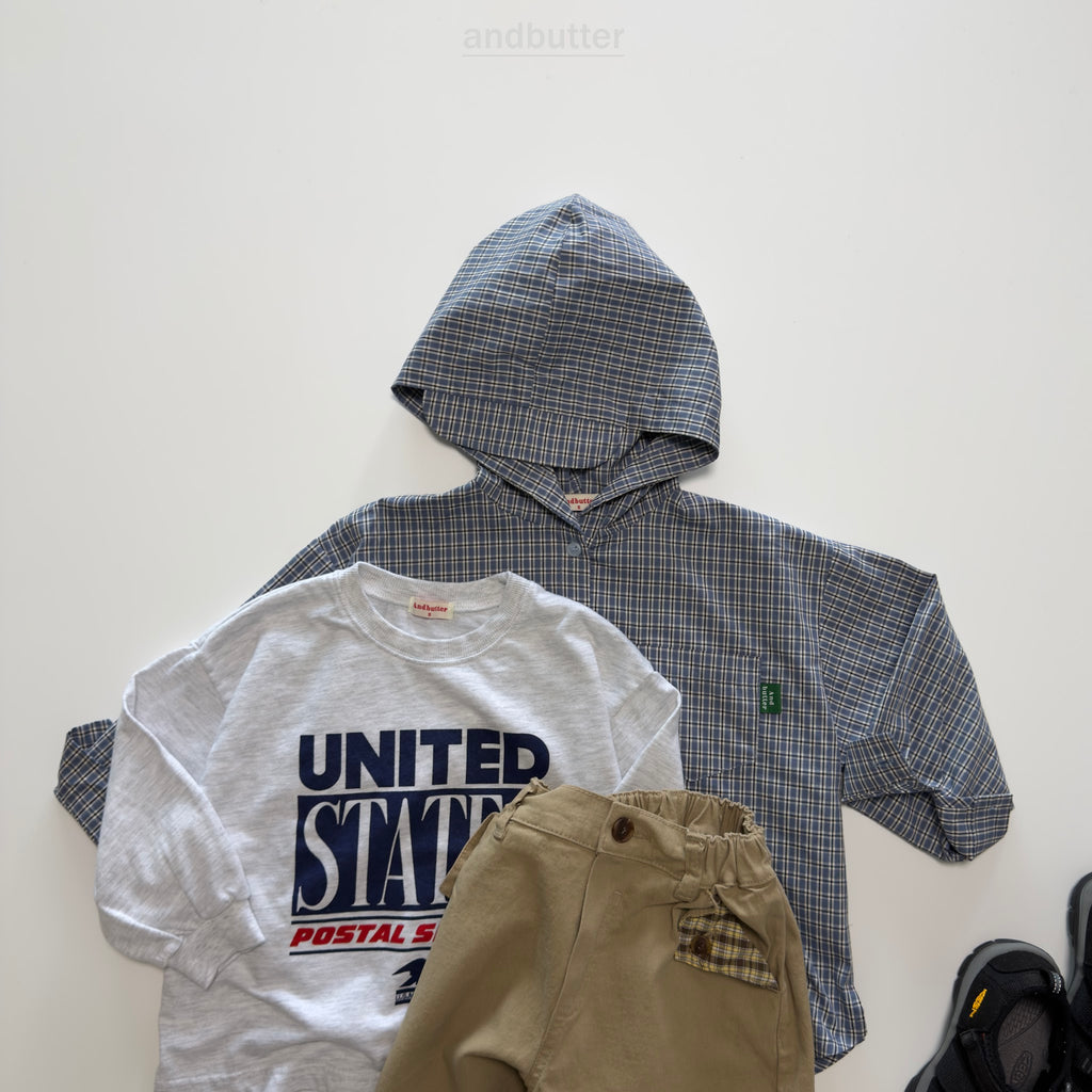 andbutter Cap Hood Shirt