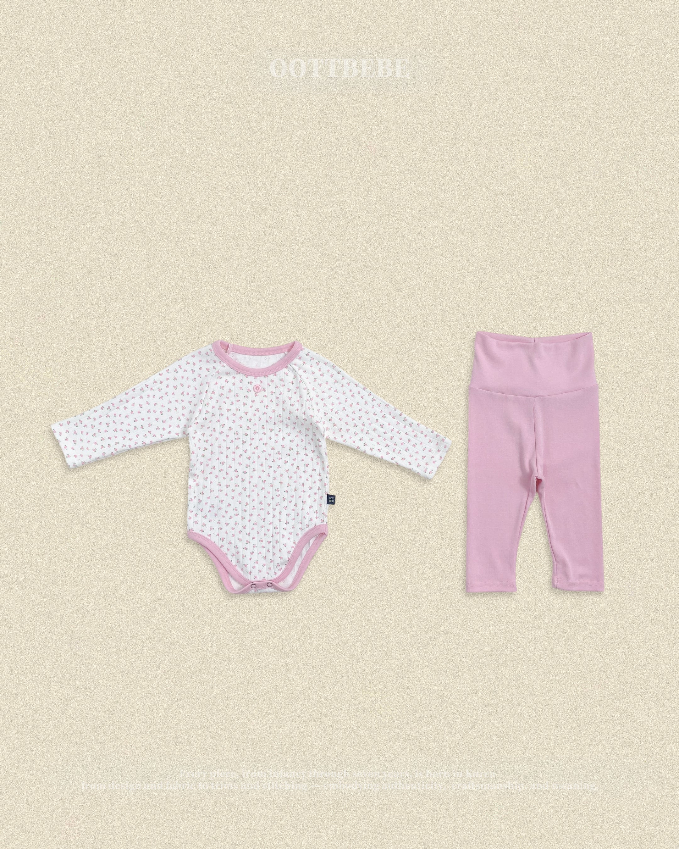 Oott Bebe Coco Flower Suit