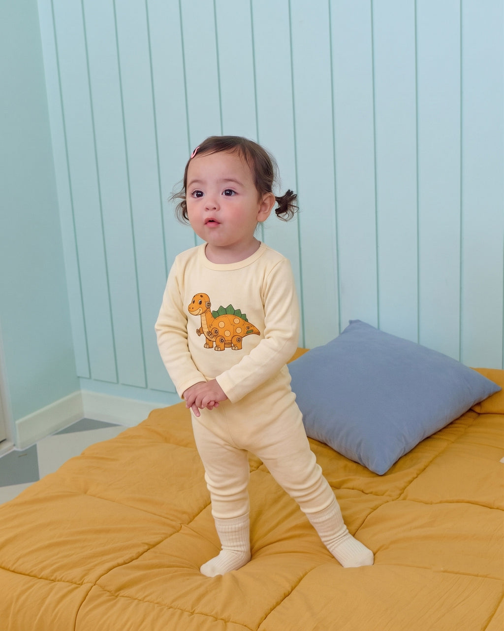 Oott Bebe Robot Dinosaur Loungewear
