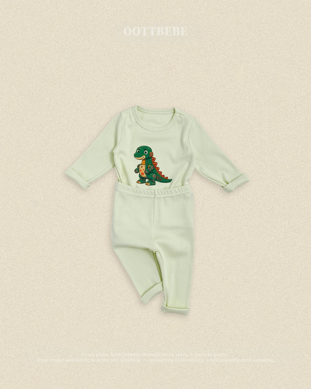 Oott Bebe Robot Dinosaur Loungewear