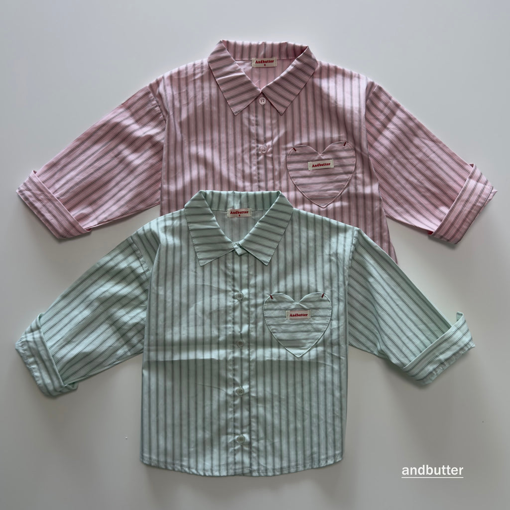 andbutter Macaron Heart Shirt