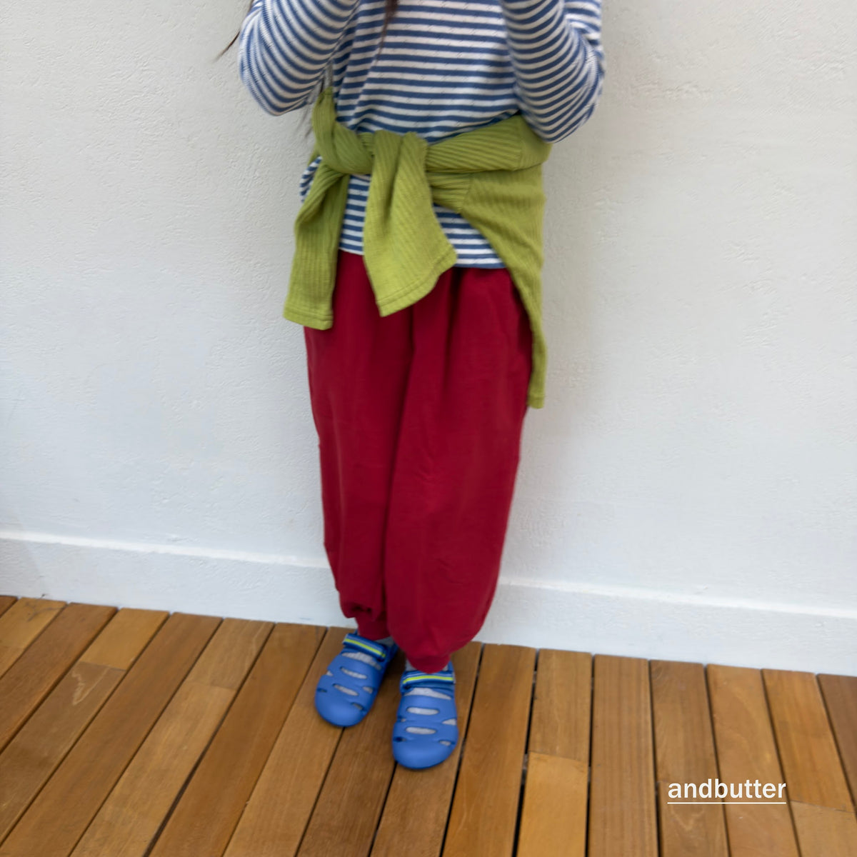 andbutter Rib Cuff Jogger Pants