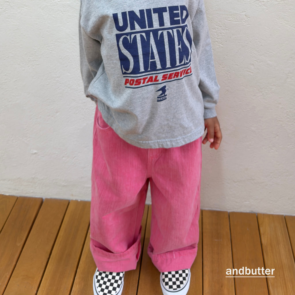 andbutter Slub Cotton Pants