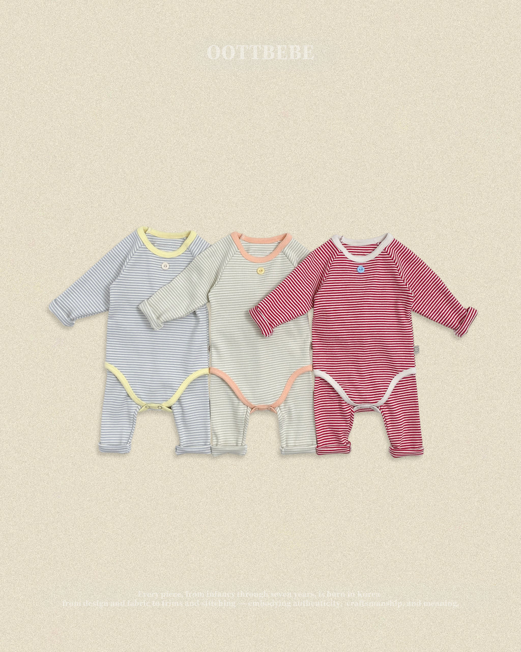 Oott Bebe Vanilla Latte Suit