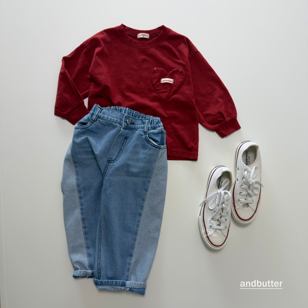 andbutter Curved Panel Denim