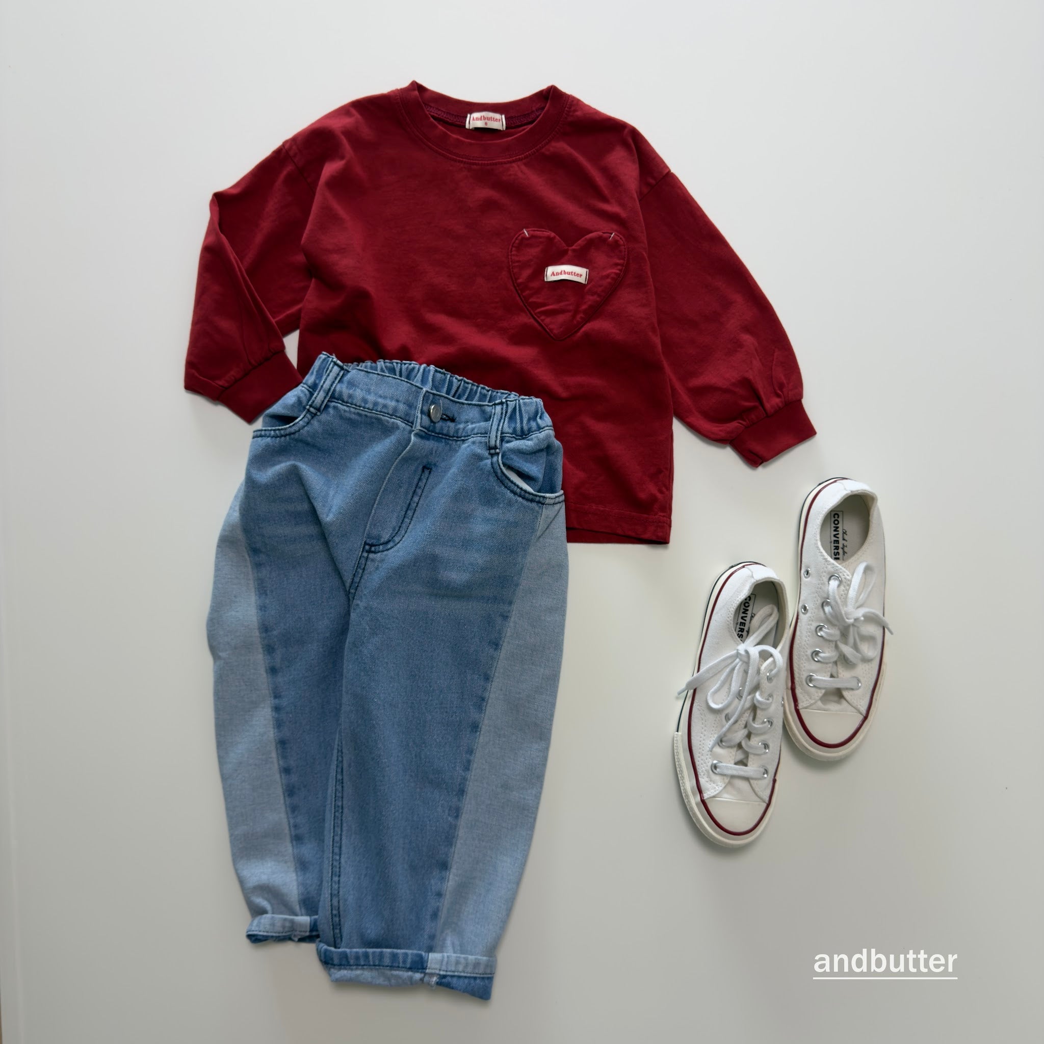 andbutter Curved Panel Denim