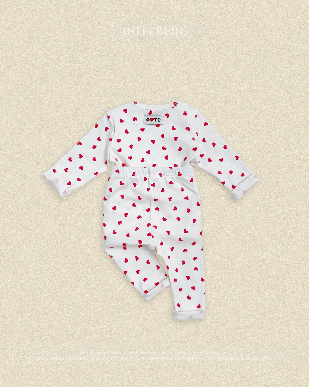 Oott Bebe Petit Heart Loungewear