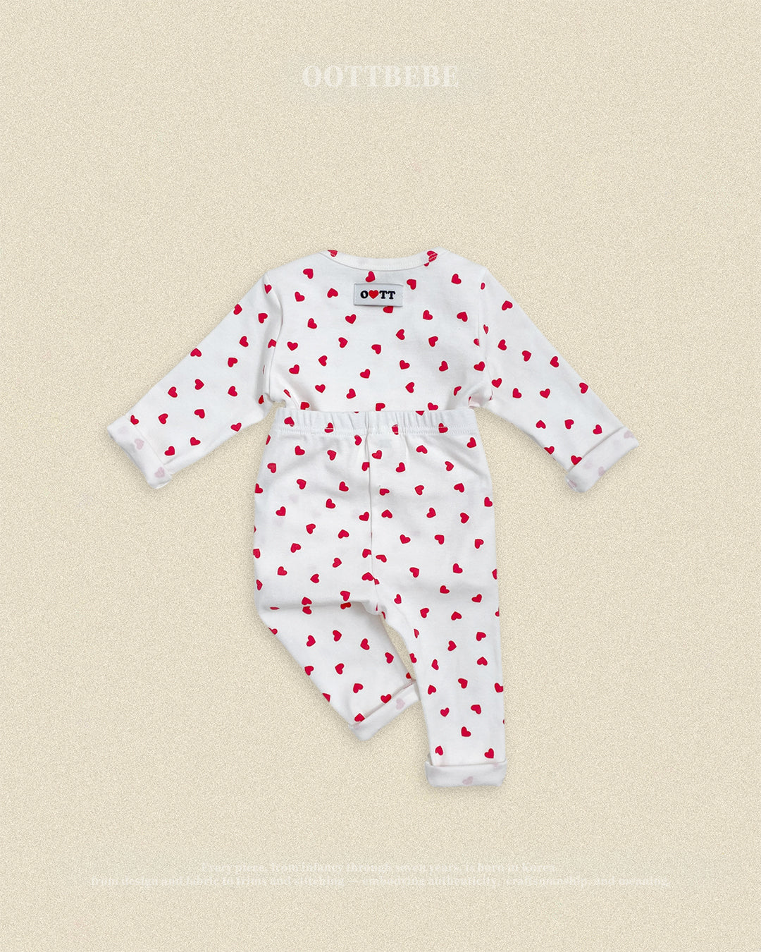 Oott Bebe Petit Heart Loungewear