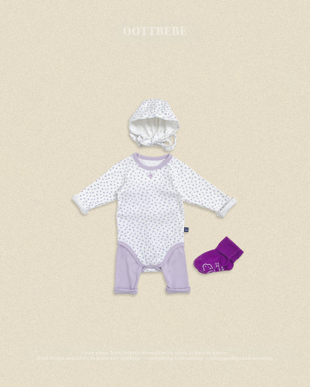 Oott Bebe Coco Flower Bonnet
