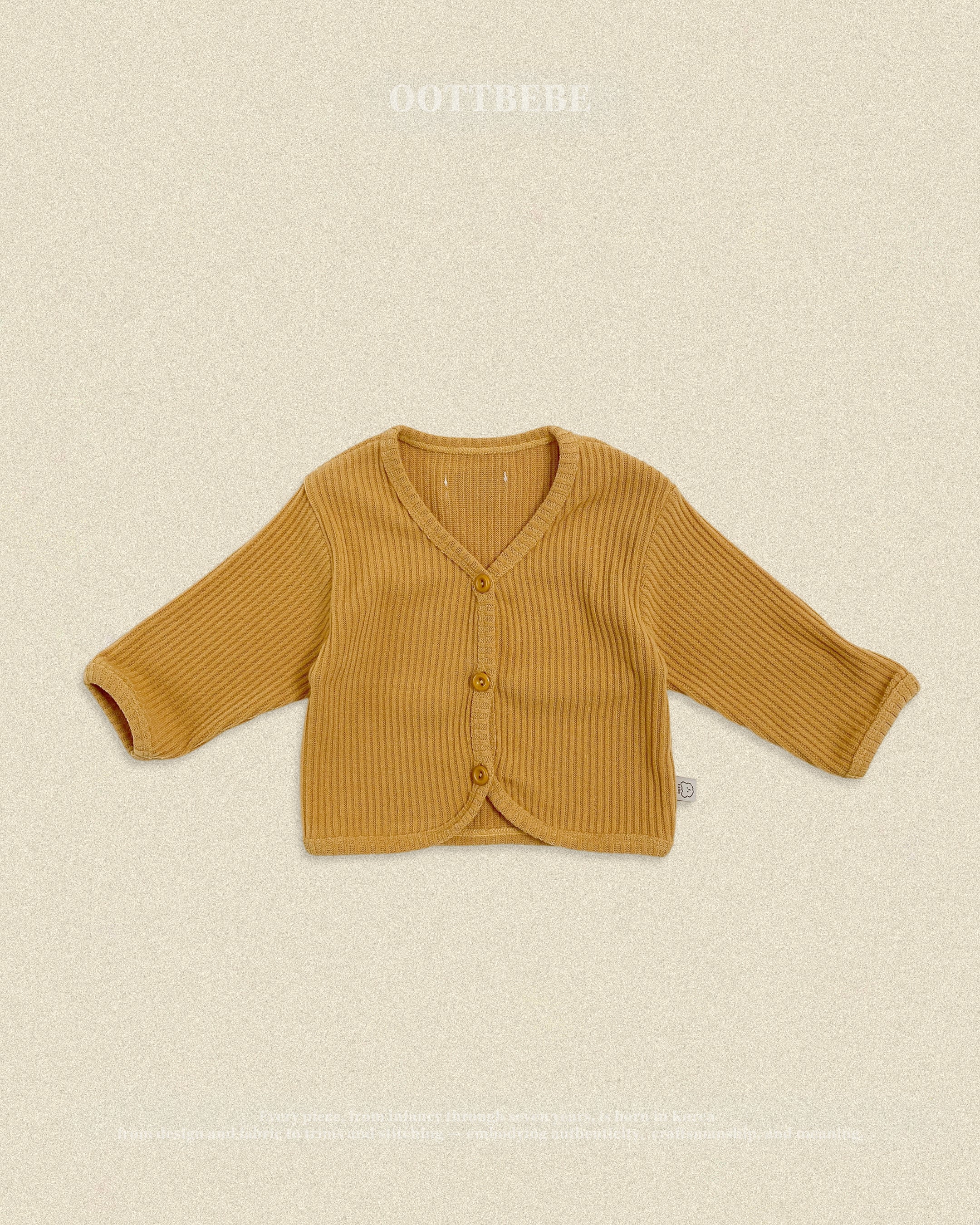 Oott Bebe Haribo Ribbed Cardigan