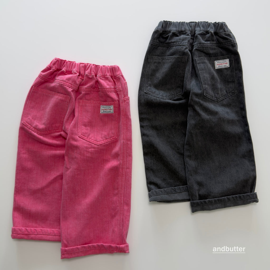 andbutter Slub Cotton Pants