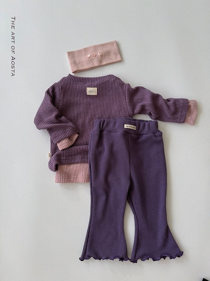 jelly waffle pants