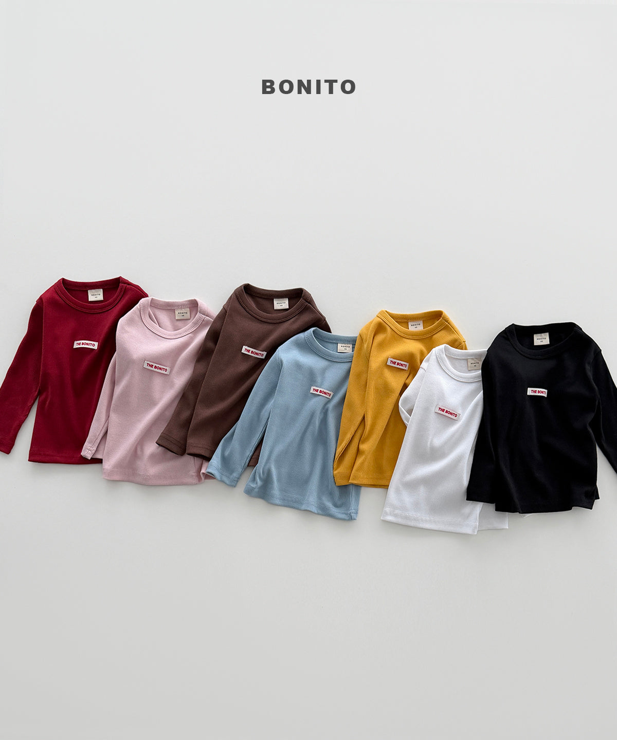 Color Ribbed Tee