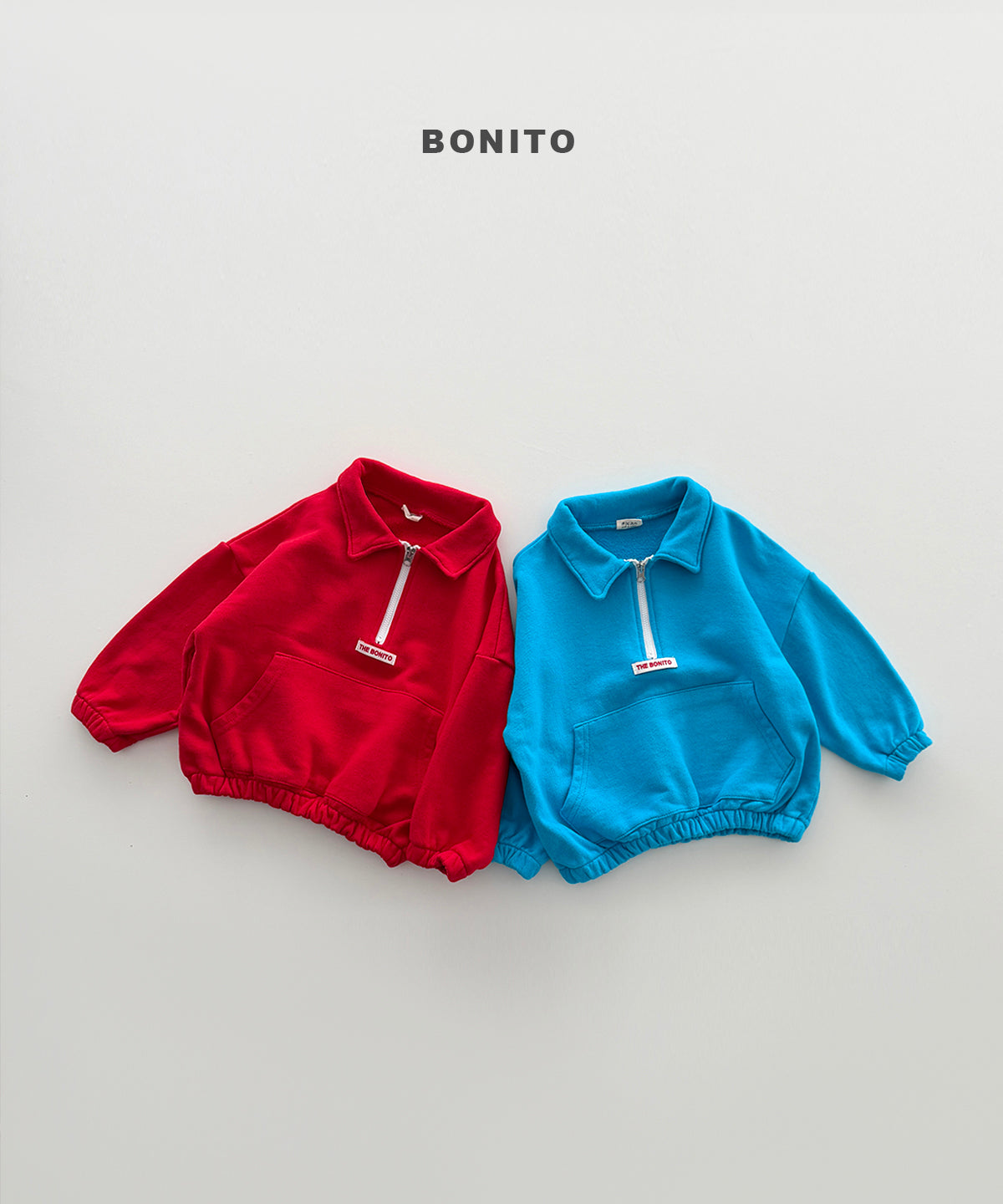Collar Half-zip Pullover