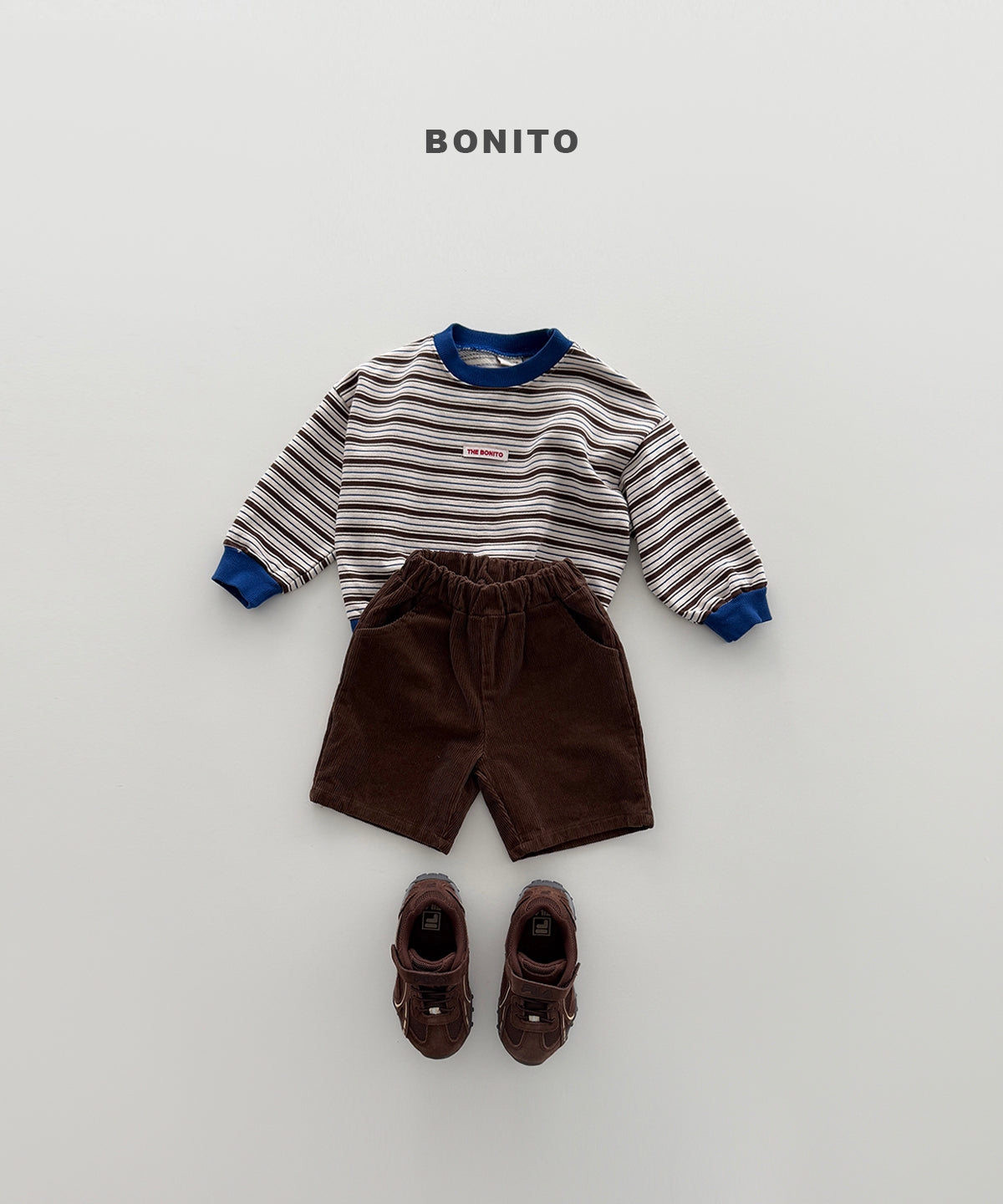 Peeling Stripe Sweatshirt