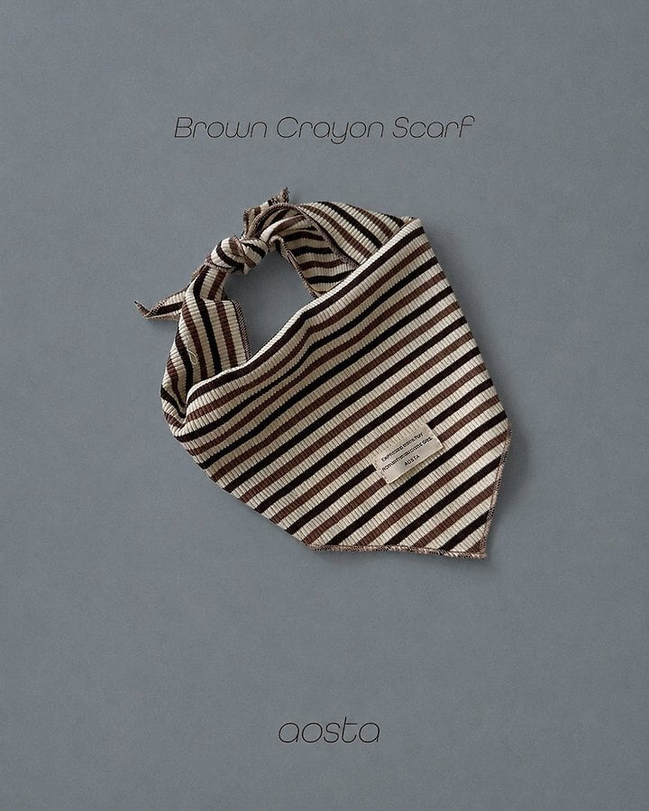 crayon scarf