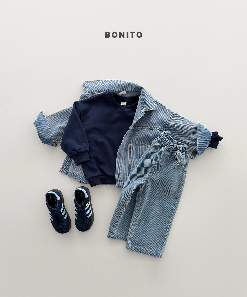 Corduroy Denim Pants