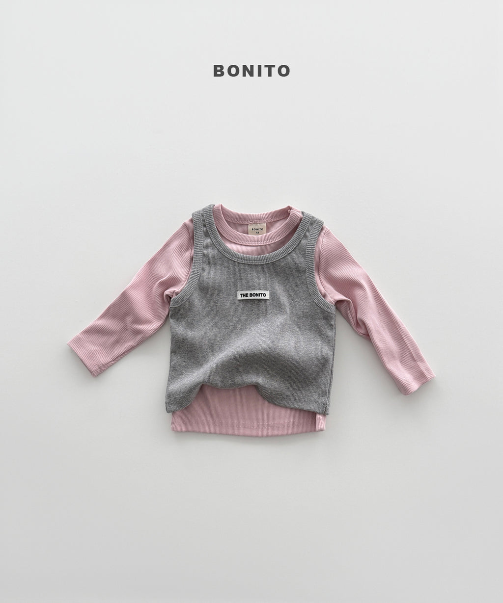 Color Ribbed Tee