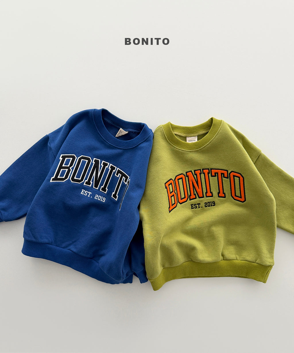 Bonito Patch Embroidery Sweatshirt