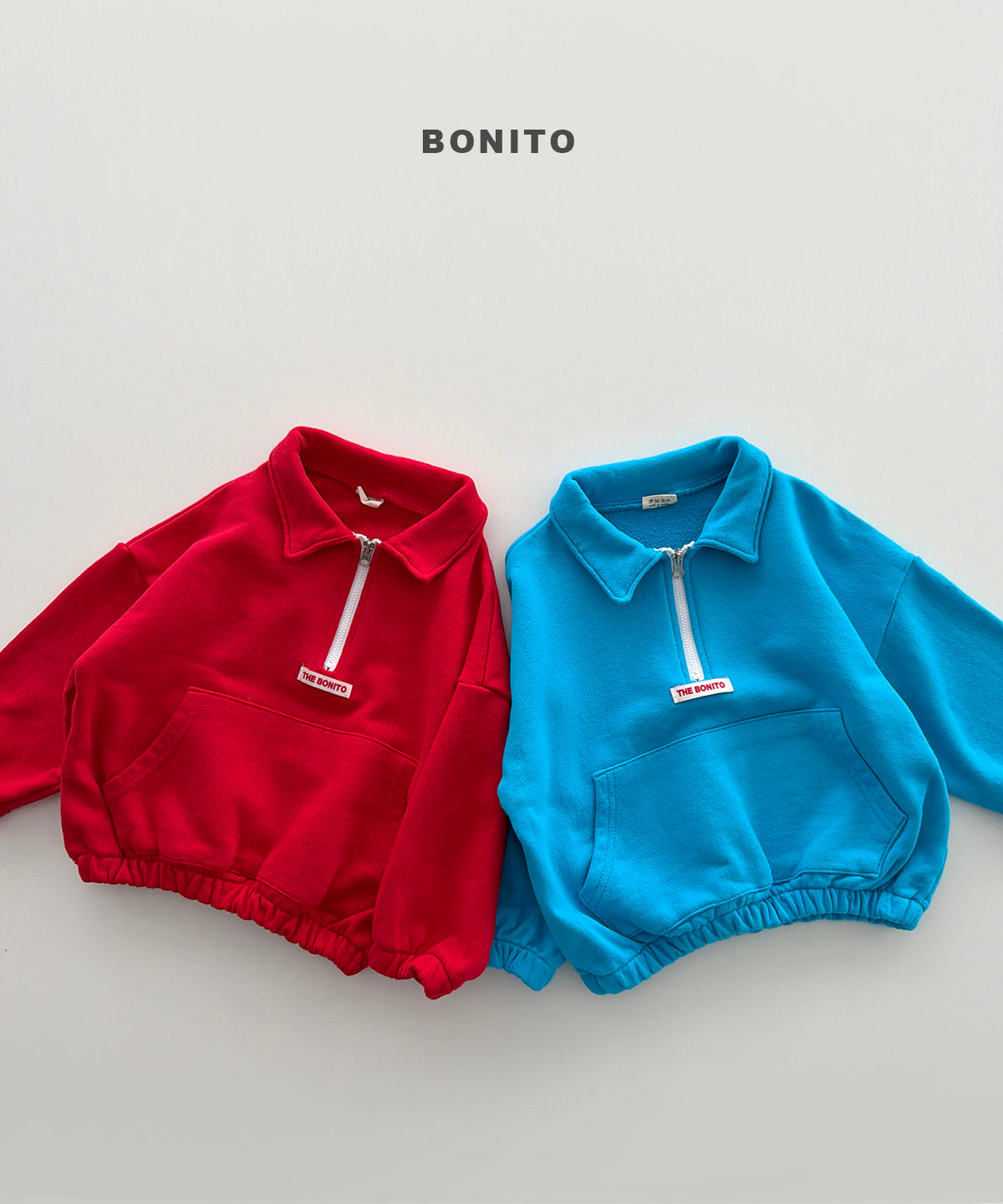 Collar Half-zip Pullover