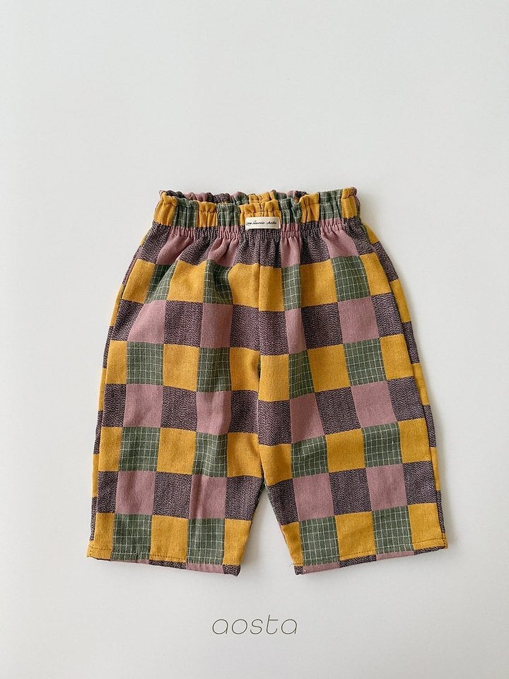 patchwork pants
