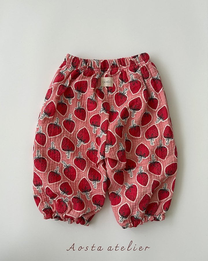 strawberry pants