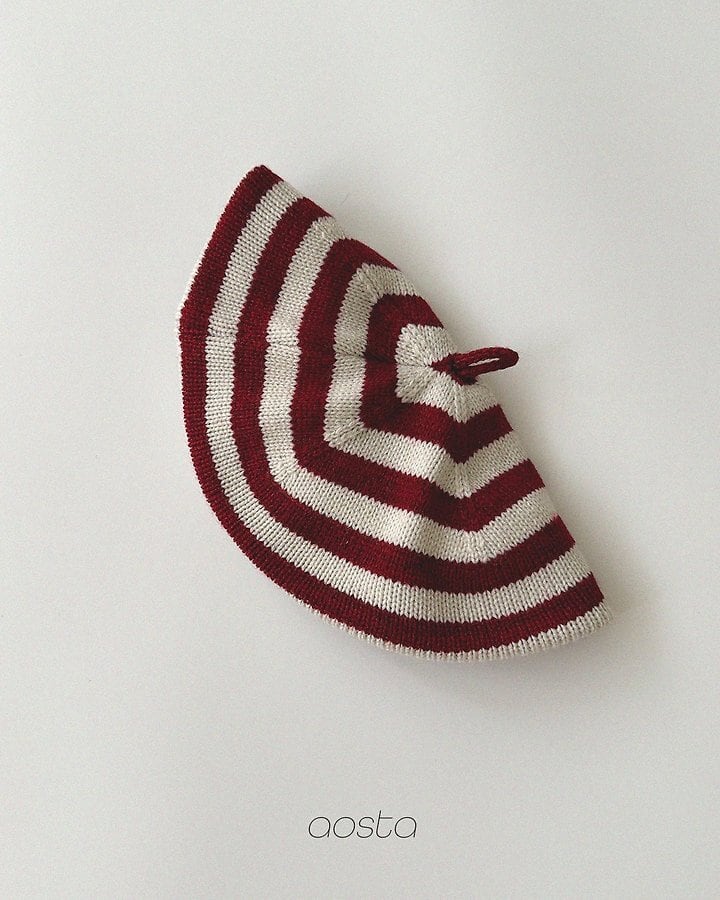 knit cookie béret