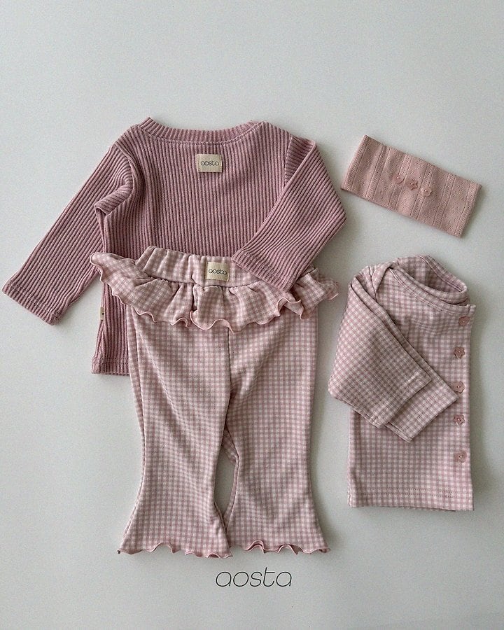 kiki frill pants
