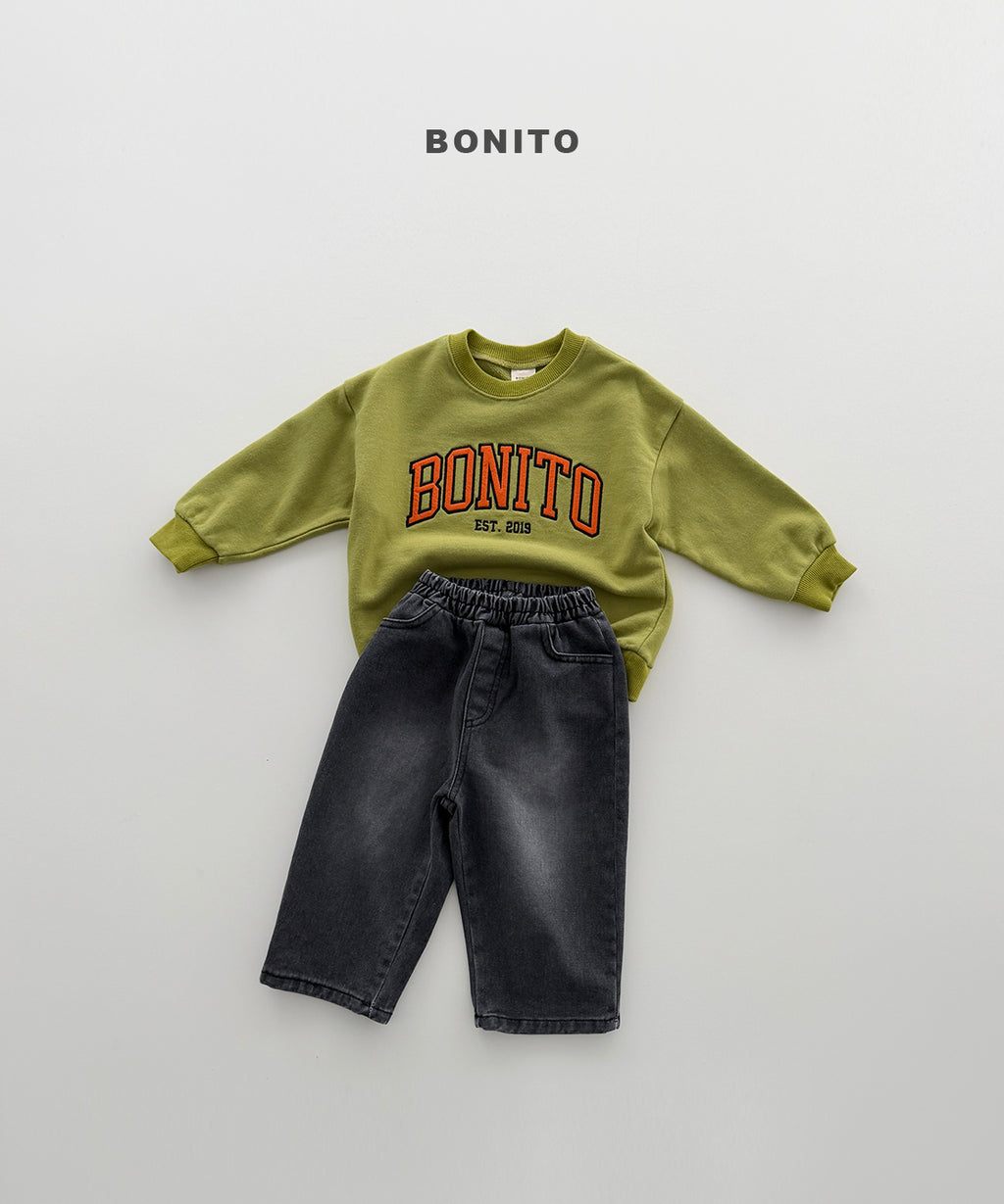 Bonito Patch Embroidery Sweatshirt
