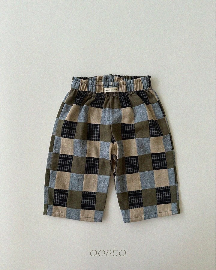 patchwork pants