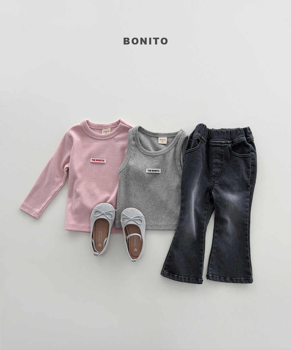 Color Ribbed Tee