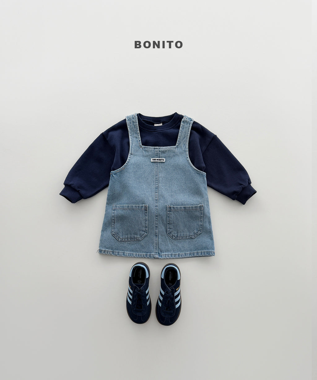 Corduroy Denim One-piece