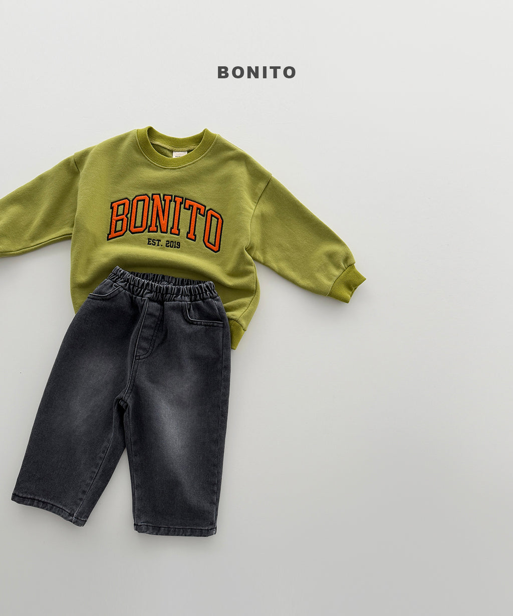 Bonito Patch Embroidery Sweatshirt