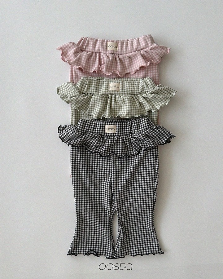 kiki frill pants