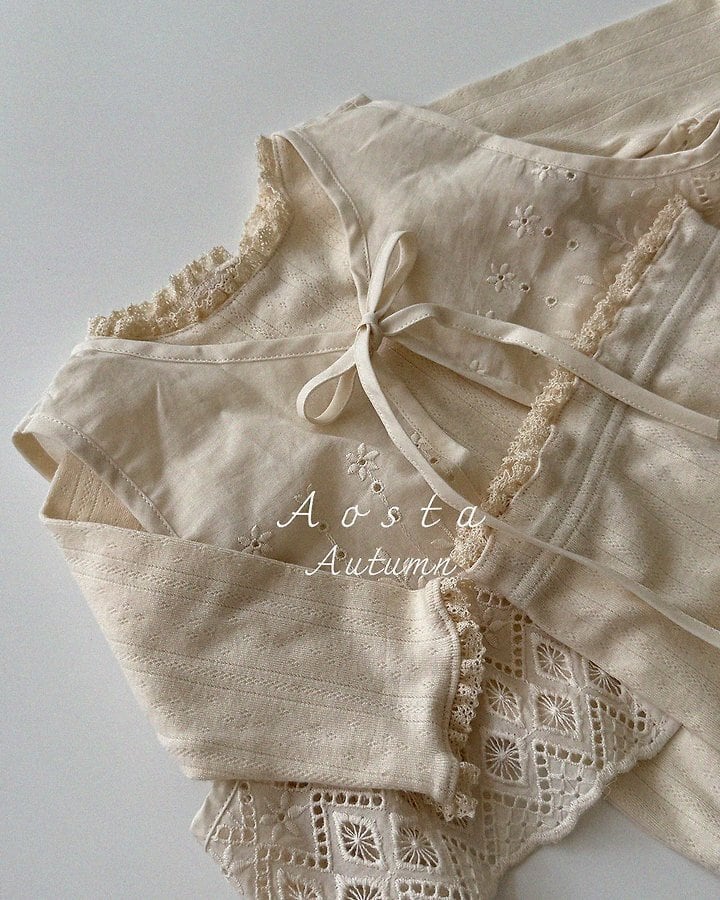 lace jenny open vest