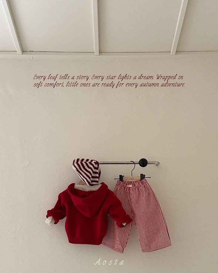 knit cookie hoodie