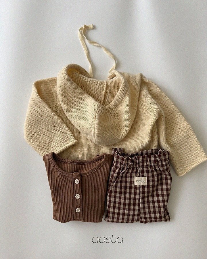 knit cookie hoodie