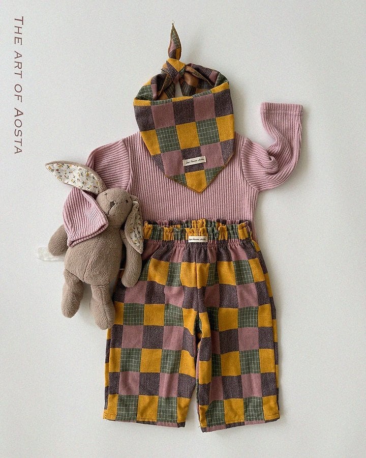 patchwork scarf