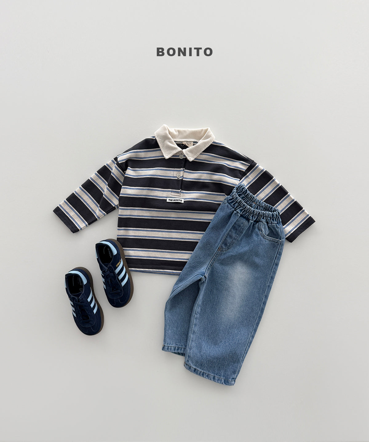 Stripe Collar Tee