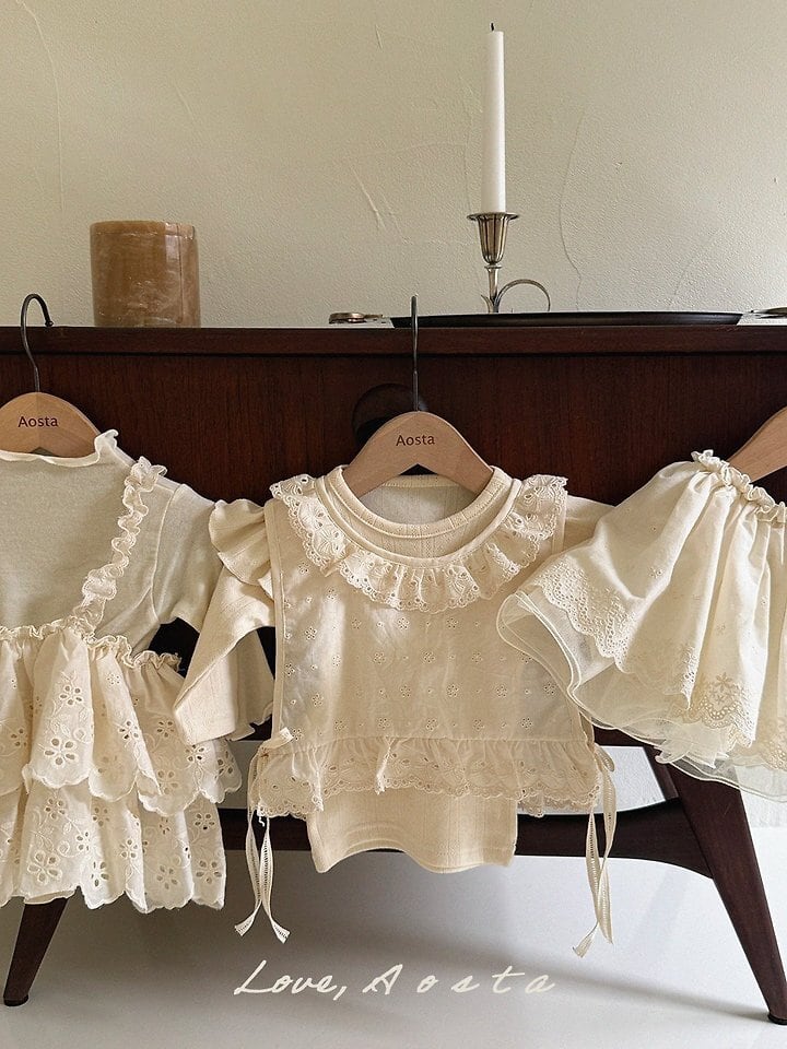 lace olivia vest