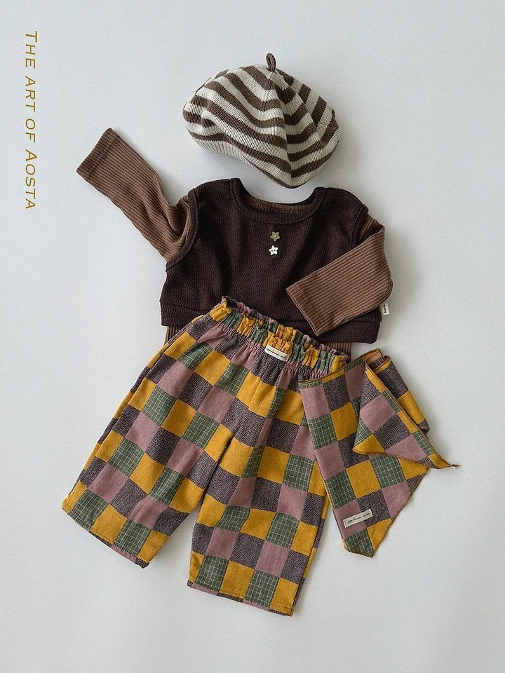 patchwork pants