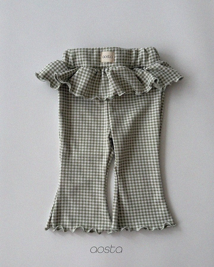 kiki frill pants