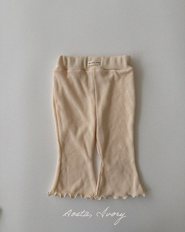 jelly waffle pants