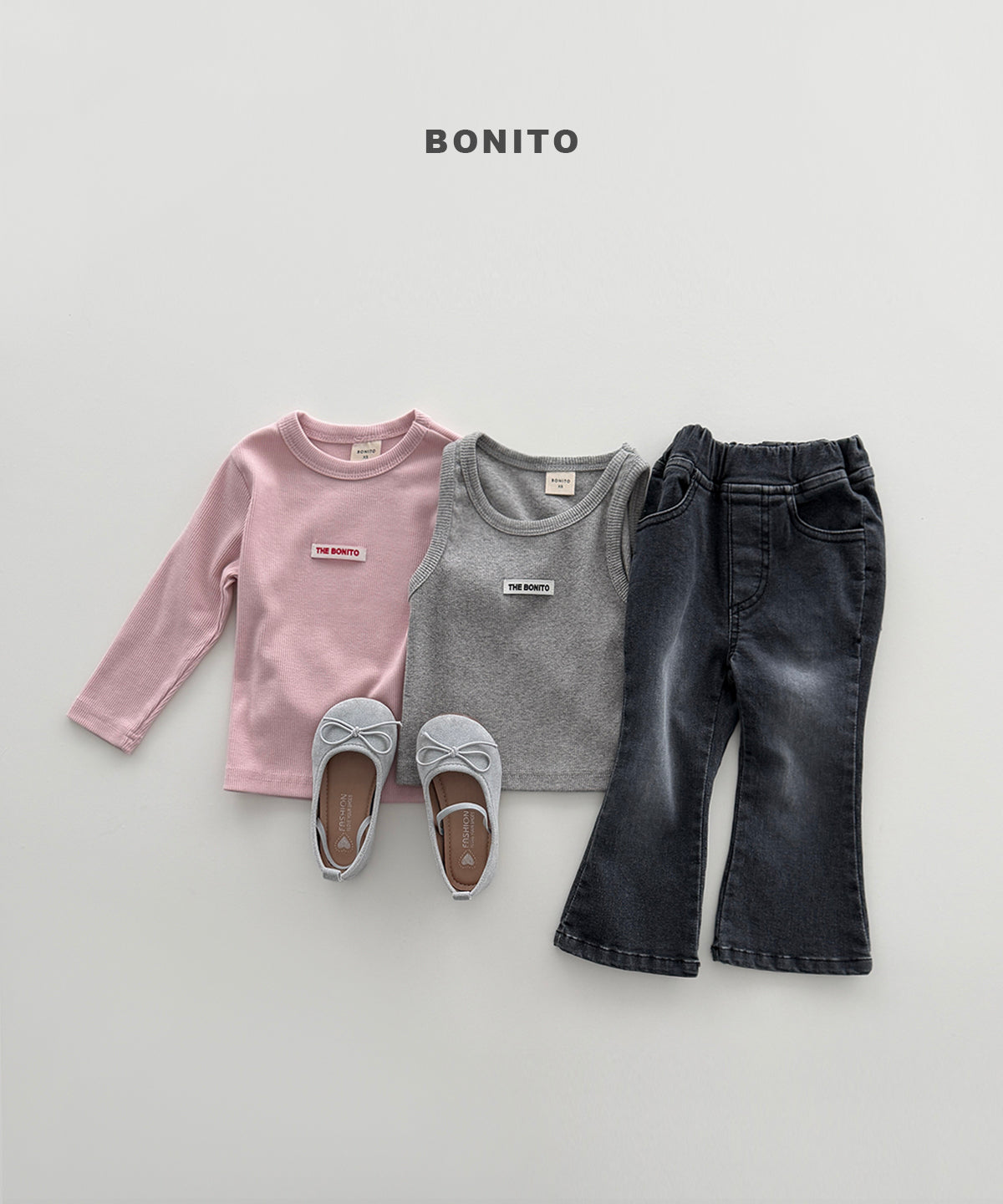 Bootcut Stretch Denim Pants