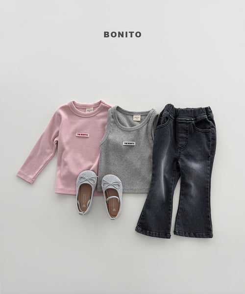 Bootcut Stretch Denim Pants