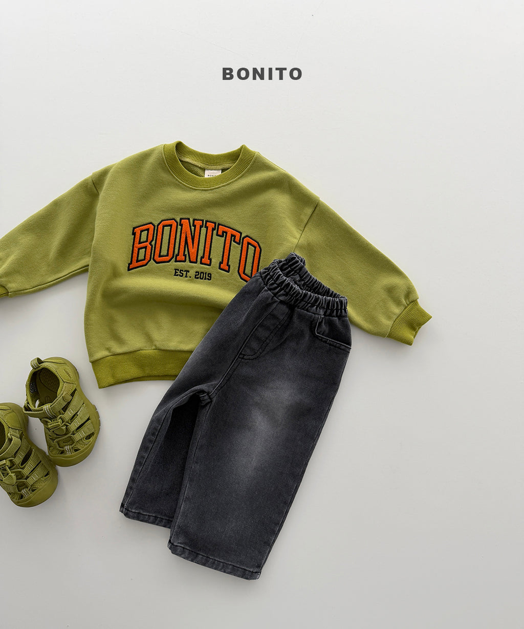Bonito Patch Embroidery Sweatshirt